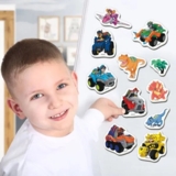 Набір магнітів Magdum Щенячий патруль. Диномісія, 24 шт. (ML4034-05) - Pampik - 4