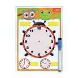 Дошка-тренажер Vladi Toys Годинник та розпорядок дня (VT5010-29) - Pampik