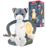 Мягкая игрушка Zazu Katie Котик с ночником, 19 см (ZA-KATIE-01) - Pampik - 3