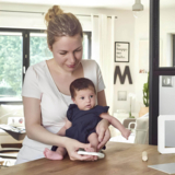 Потрійна рамка Baby Art, з смужками і відбитками (3601095400) - Pampik - 4