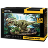 Трехмерная головоломка-конструктор CubicFun National Geographic Dino Тиранозавр Рекс, 52 эл. (DS1051h) - Pampik