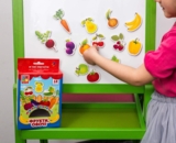 Набор магнитов Vladi Toys Мой маленький мир. Фрукты. Овощи (VT3106-11) - Pampik - 2