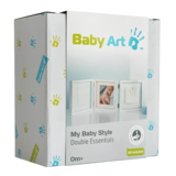 Потрійна рамка Baby Art, з смужками і відбитками (3601095400) - Pampik - 5