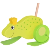 Іграшка-штовхач Goki Жабка (54938G) - Pampik - 2