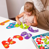 Пазли Vladi Toys Fisher-Price Maxi Puzzle Мої перші цифри, 15 елементів (VT1711-07) - Pampik - 6