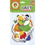 Бебі пазли Vladi Toys Зоопарк, 16 елементів (VT1106-85) - Pampik - 3
