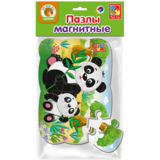 Пазли на магніті Vladi Toys Мої перші ігри Пандочки, 12 елементів (VT3205-80) - Pampik - 2