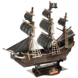 3D Пазл CubicFun Помста королеви Анни, 155 елементів (T4005h) - Pampik - 2