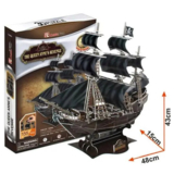 3D Пазл CubicFun Помста королеви Анни, 155 елементів (T4005h) - Pampik - 4