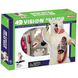 Об'ємна модель 4D Master Білий ведмідь, 36 елементів (26097) - Pampik