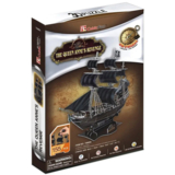 3D Пазл CubicFun Помста королеви Анни, 155 елементів (T4005h) - Pampik