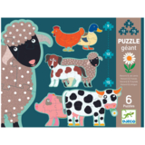 Пазл-гігант Djeco Овечка та друзі, 72 елемента (DJ07112) - Pampik