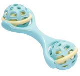 Игрушка-погремушка Lindo Гантеля, синий (Б 332 г син) - Pampik