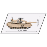 Конструктор Cobi Танк M1A2 Abrams, масштаб 1:35, 975 деталей (COBI-2622) - Pampik - 9