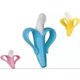 Прорізувач для зубів Lindo Банан, блакитний (DK 03) - Pampik - 3