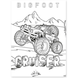 Розмальовка 1 Вересня Monster Truck, 12 сторінок (742810) - Pampik - 3