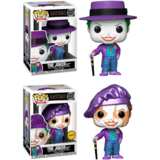 Игровая фигурка Funko Pop Batman 1989: Joker with hat with chase, в ассортименте (47709) - Pampik - 3