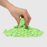 Кінетичний пісок Strateg Magic sand, зелений, 200 г (39401-2) - Pampik - 2