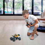 Автомобиль на радиоуправлении Sulong Toys Off-Road Crawler Car vs Wild, 1:20, золотой (SL-109AG) - Pampik - 8