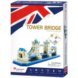 3D Пазл CubicFun Тауэрский Мост, 52 элемента (C238h) - Pampik