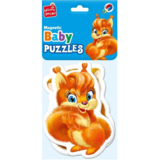 Бебі пазли на магніті Vladi Toys Малюк зможе Пушистики, 8 елементів (VT3208-18) - Pampik - 4