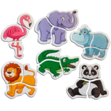 Набір магнітних пазлів Magdum Зоопарк, 18 шт. (ML4031-18 EN) - Pampik - 4