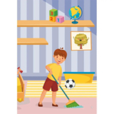 Набір наліпок. Перші розвивальні наліпки. Будь здоровим, 41 шт. - Pampik - 6