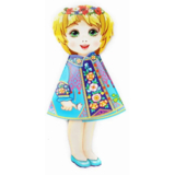 Книга Ляльки Софійка (блакитне пальто) - Хітушко О. (9789662619522) - Pampik