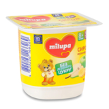 Сирок Milupa Мультифрукт 3%, з біфідобактеріями, 90 г - Pampik