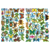 Велика книжка. Розвивальні наліпки + Розумнi завдання. Комахи та павукоподібні (F00021860) - Pampik - 4