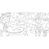 Віммельбух-розмальовка Зоопарк! - Каролін Гертлер (9786177395057) - Pampik - 5