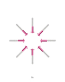 Набір змінних насадок Curaprox Prime Refill, 0.8 мм, без тримача, 8 шт. - Pampik - 3