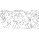 Віммельбух-розмальовка Зоопарк! - Каролін Гертлер (9786177395057) - Pampik - 6