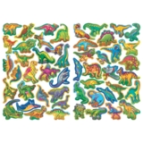 Велика книжка. Розвивальні наліпки + Розумнi завдання. Світ динозаврів (F00015537) - Pampik - 4