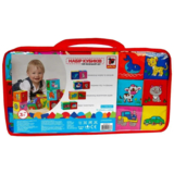 Набір м'яких кубиків 3в1 Масік Перші тварини, 18 шт. (МС 090601-16) - Pampik