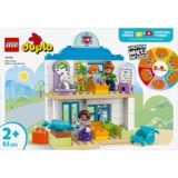 Конструктор LEGO DUPLO Town Вперше: візит до лікаря, 65 деталей (10449) - Pampik