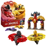 Конструктор LEGO Ninjago Бойовий набір дракона Спін-джитсу, 186 деталей (71826) - Pampik - 3