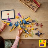 Конструктор LEGO Ninjago Суперштормовий реактивний літак Рас та Арін, 510 деталей (71833) - Pampik - 9