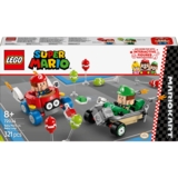 Конструктор Lego Super Mario Kart Baby Mario vs. Baby Luigi, 321 деталь (72034) - Pampik