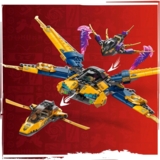 Конструктор LEGO Ninjago Суперштормовий реактивний літак Рас та Арін, 510 деталей (71833) - Pampik - 6
