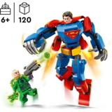 Конструктор LEGO Super Heroes DC Batman Супермен-робот проти Лекса Лютора, 120 деталей (76302) - Pampik - 8