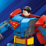 Конструктор LEGO Super Heroes DC Batman Супермен-робот проти Лекса Лютора, 120 деталей (76302) - Pampik - 11