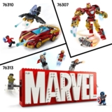 Конструктор LEGO Super Heroes Marvel Перший месник: Протистояння Пригодницька битва, 736 деталей (76314) - Pampik - 4