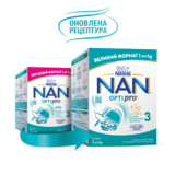 Сухая молочная смесь NAN 3 OPTIPRO с 5 олигосахаридами и L. Reuteri, 1 кг - Pampik - 2