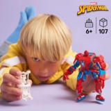 Конструктор LEGO Super Heroes Marvel Робот Людини Павука проти Анти-Венома, 107 деталей (76308) - Pampik - 8