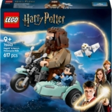 Конструктор LEGO Harry Potter Поїздка Геґріда й Гаррі на мотоциклі, 617 деталей (76443) - Pampik