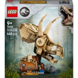 Конструктор LEGO Jurassic World Скам'янілості динозаврів: череп трицератопса, 468 деталей (76969) - Pampik