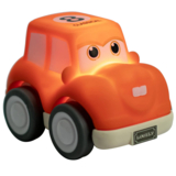 Игрушка Baby Team Мини-транспорт Машинка, оранжевый (8604_оранжевая машинка) - Pampik - 2