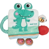 Текстильна іграшка-книжка Baby Team з брязкальцем (8721) - Pampik