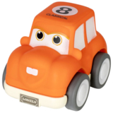 Игрушка Baby Team Мини-транспорт Машинка, оранжевый (8604_оранжевая машинка) - Pampik